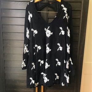 Free People ‘Emma’s’ Embroidered Swing Dress